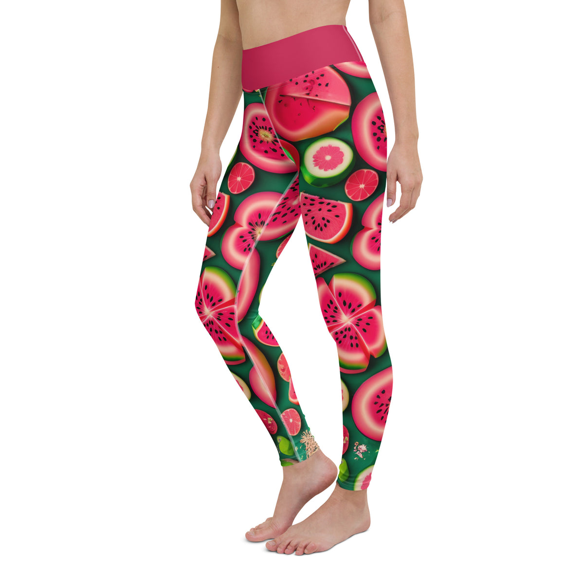 Latina Rocks Watermelon Yoga Leggings