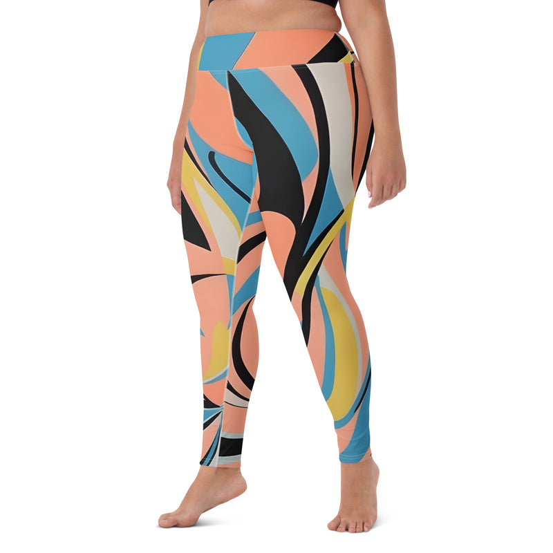 Latina Rocks Earth Tones Yoga Leggings