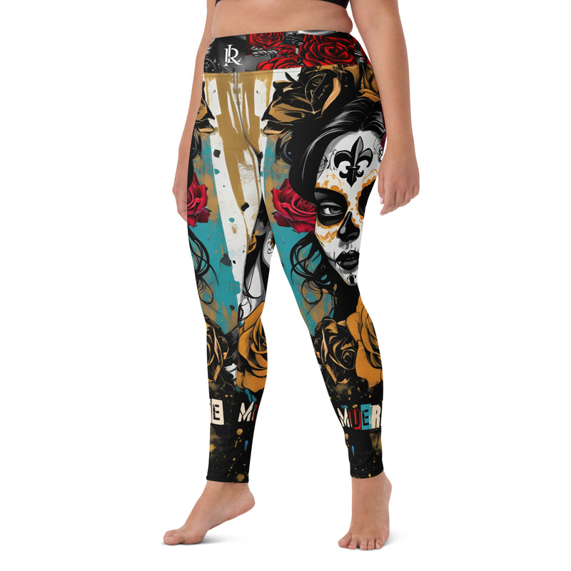 Latina Rocks La Muerte Yoga Leggings