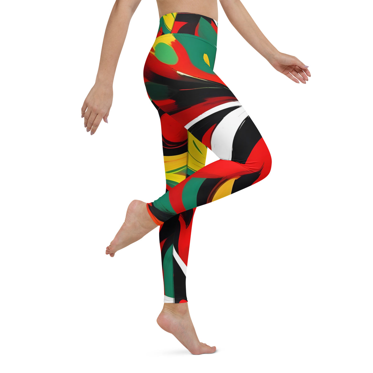 Latina Rocks Rasta Yoga Leggings