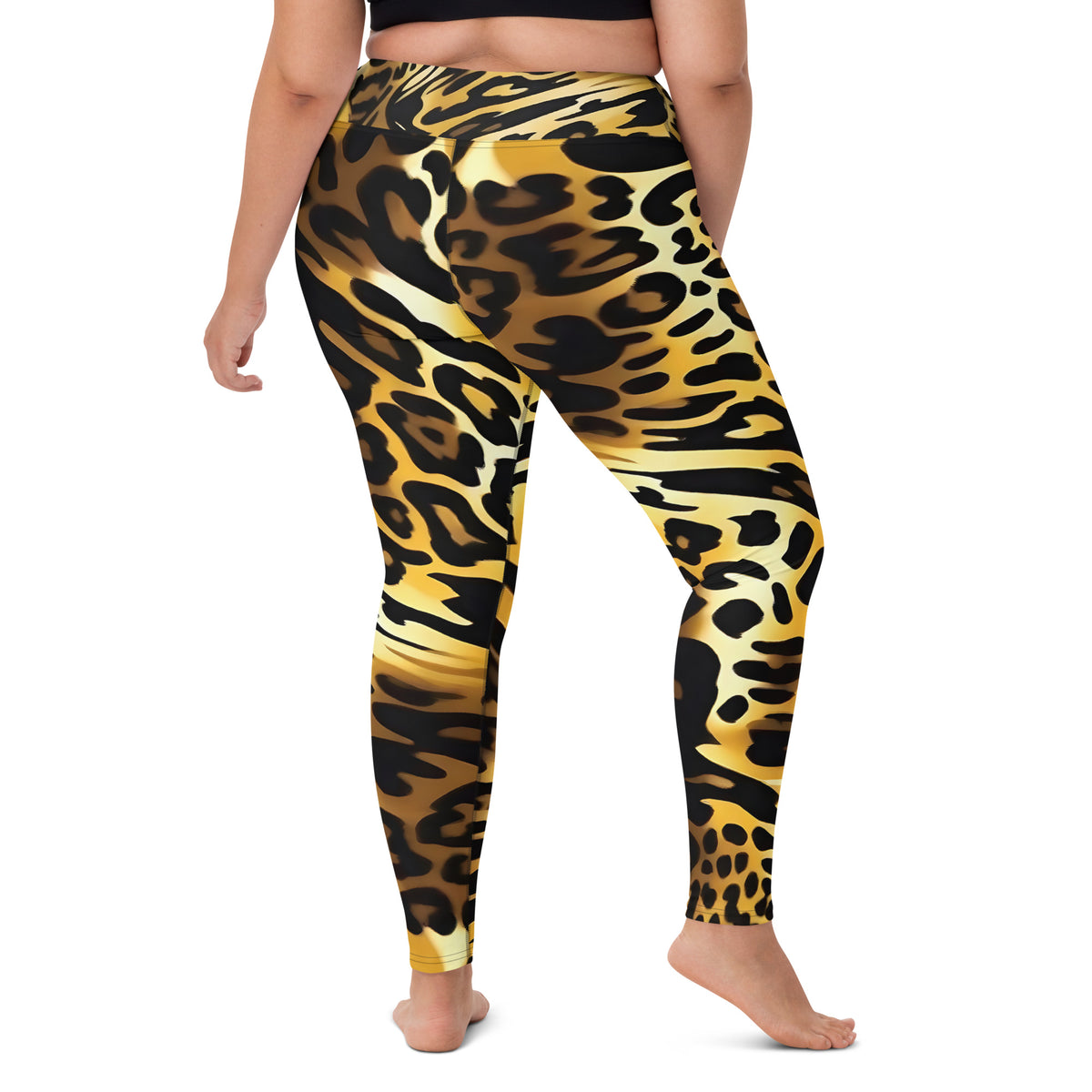 Latina Rocks Animal Print Yoga Leggings