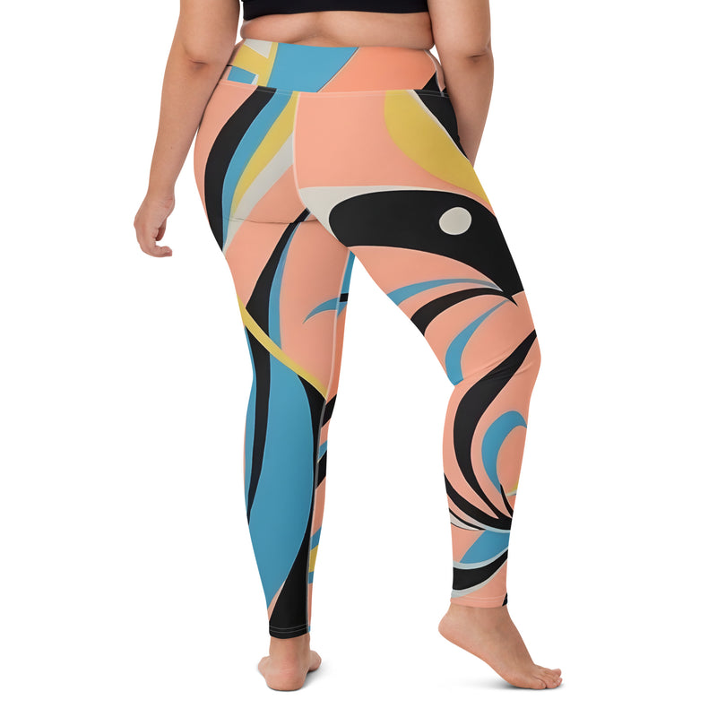 Latina Rocks Earth Tones Yoga Leggings