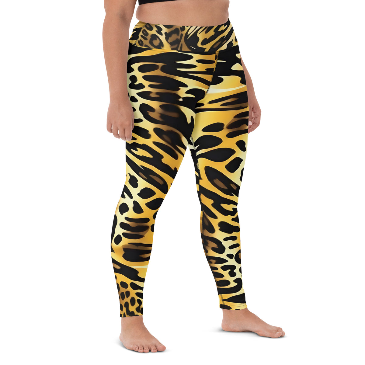 Latina Rocks Animal Print Yoga Leggings