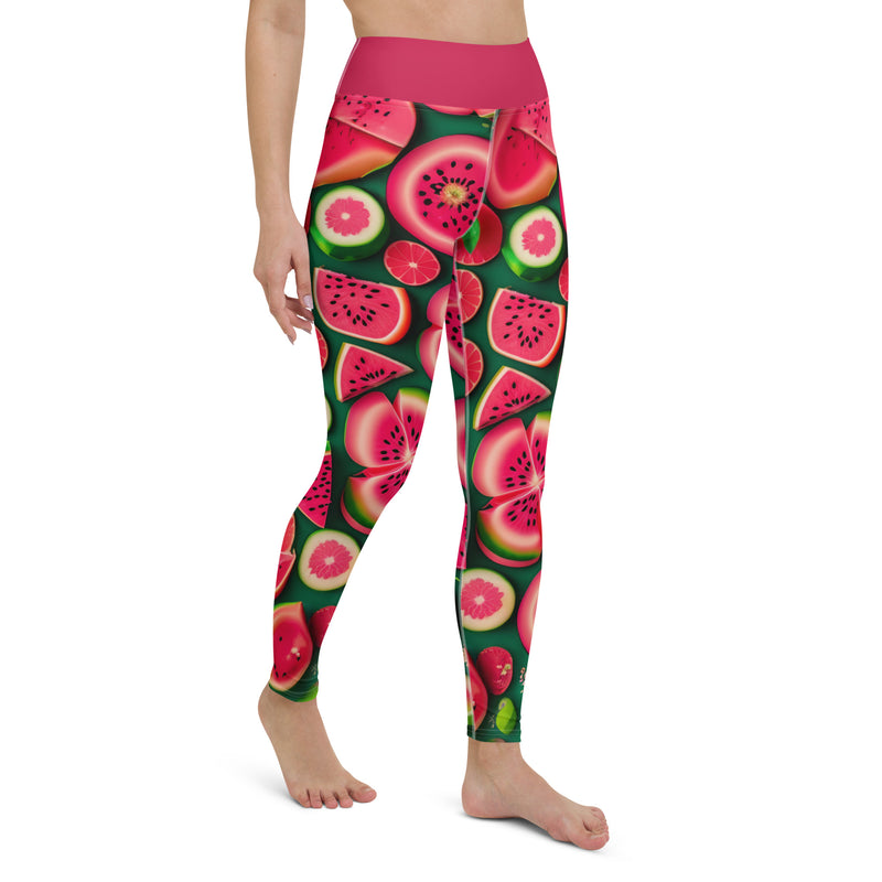 Latina Rocks Watermelon Yoga Leggings