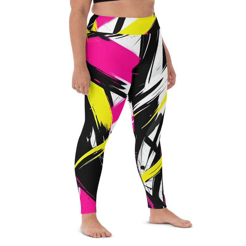 Latina Rocks Color Splash Yoga Leggings