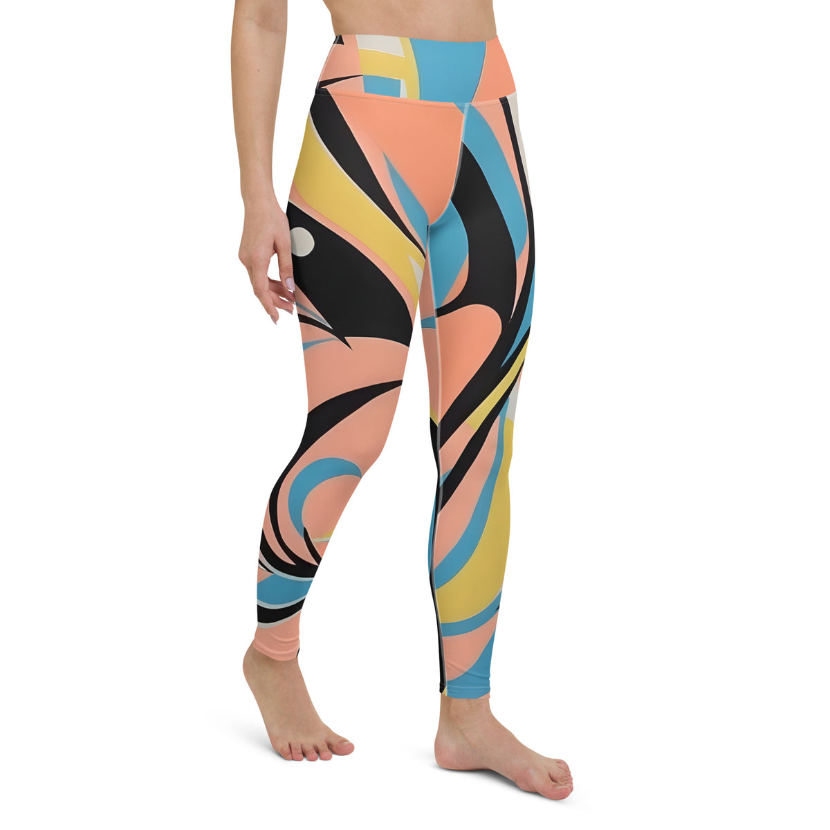 Latina Rocks Earth Tones Yoga Leggings