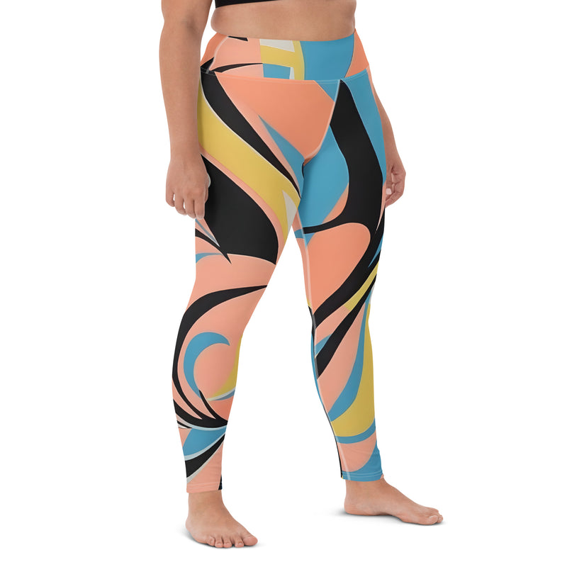 Latina Rocks Earth Tones Yoga Leggings