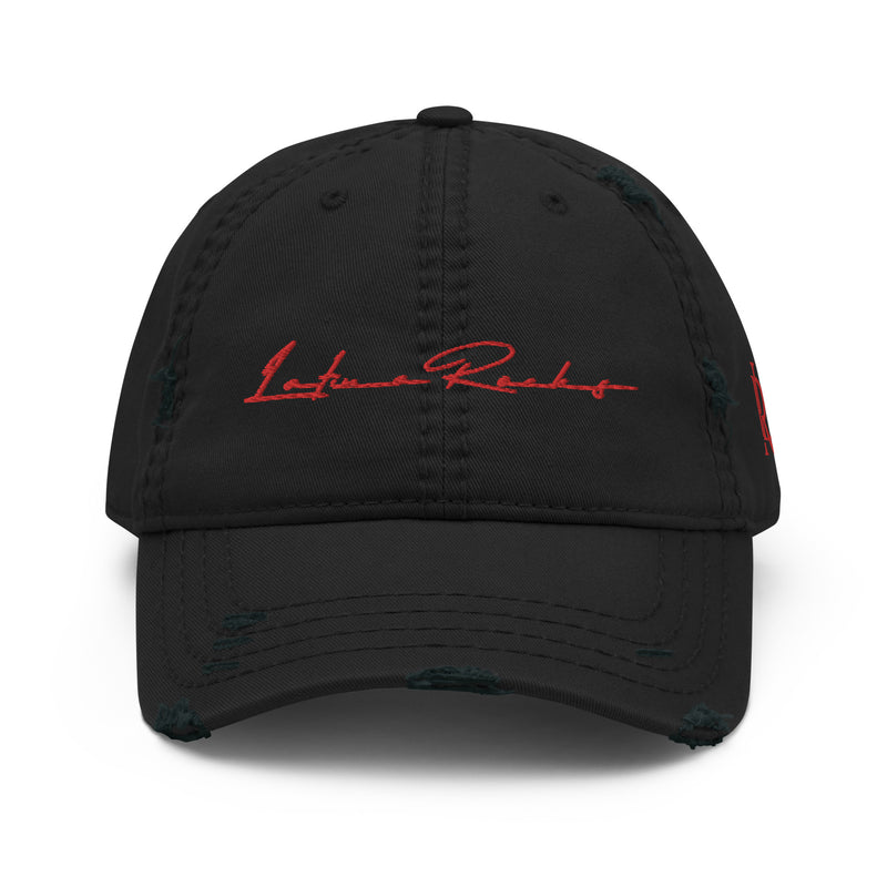 Latina Rocks Distressed Dad Hat