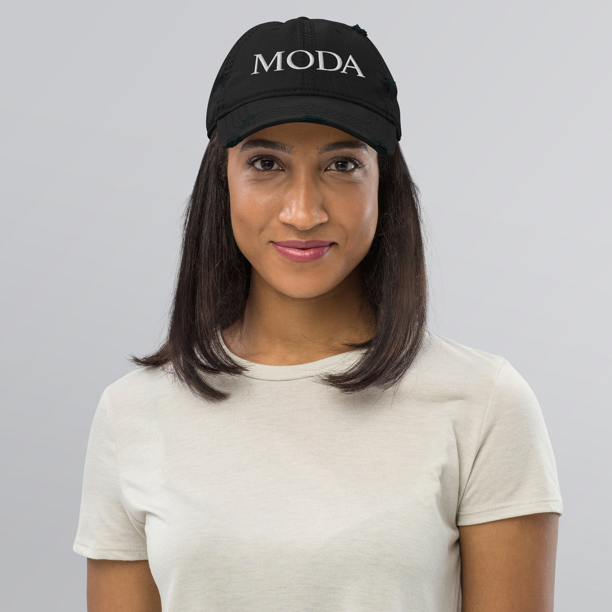 Latina Rocks Moda Distressed Dad Hat