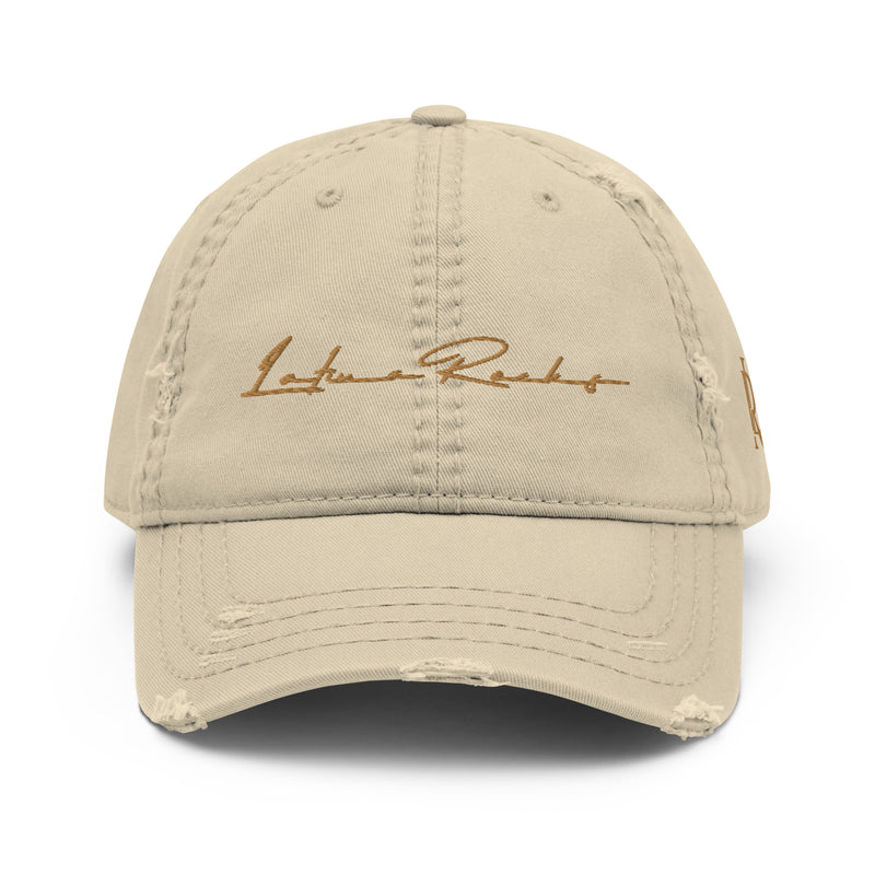 Latina Rocks Distressed Dad Hat