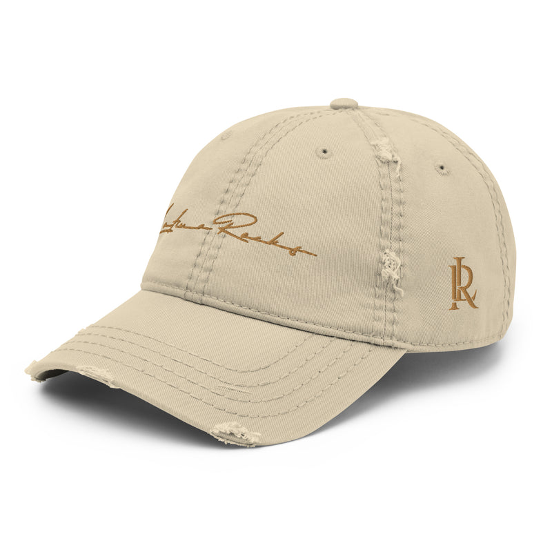 Latina Rocks Distressed Dad Hat