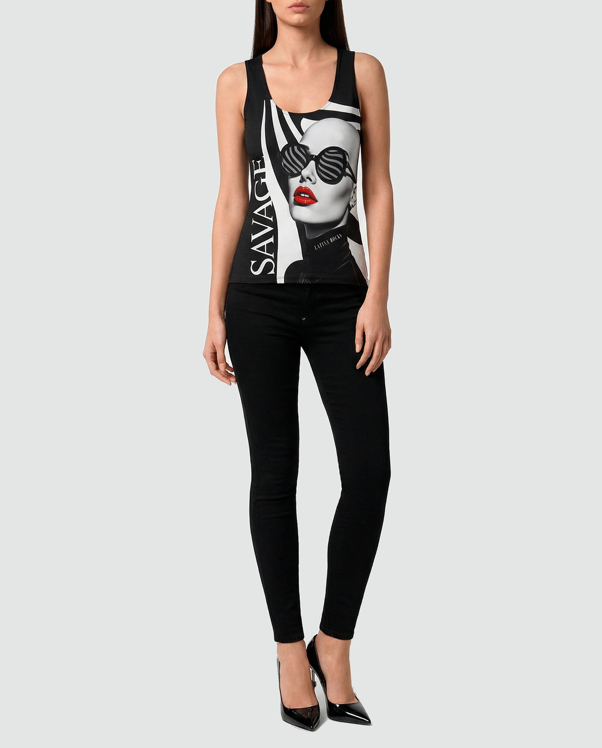 80's Vibe Latina Tank Top