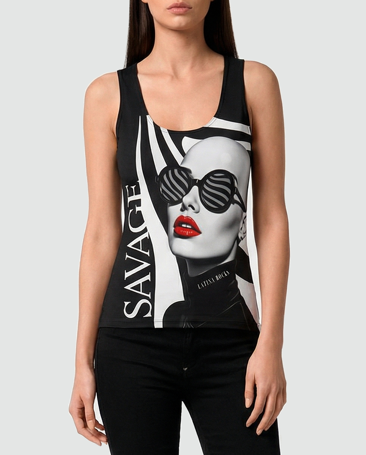 80's Vibe Latina Tank Top