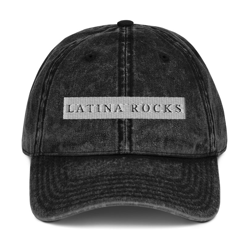 Latina Rocks Vintage Cotton Twill Cap