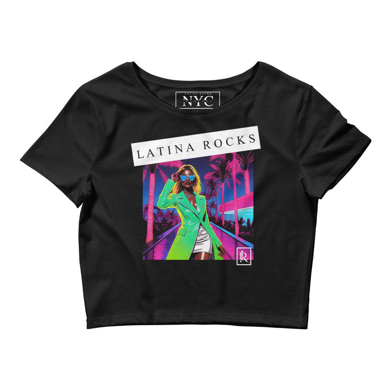 Latina Rocks Caliente Women’s Crop Tee