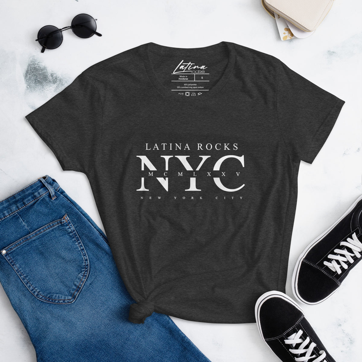 Latina Fashion- Latina Rocks Classic Women's Short Sleeve T-Shirt