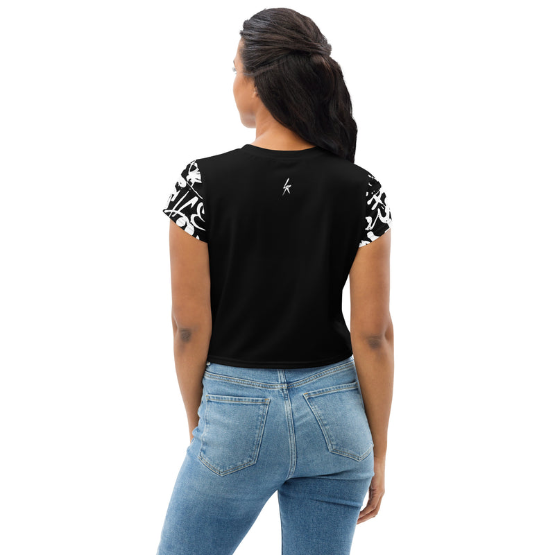 Latina Rocks-La Gata Sabrosa Crop Top