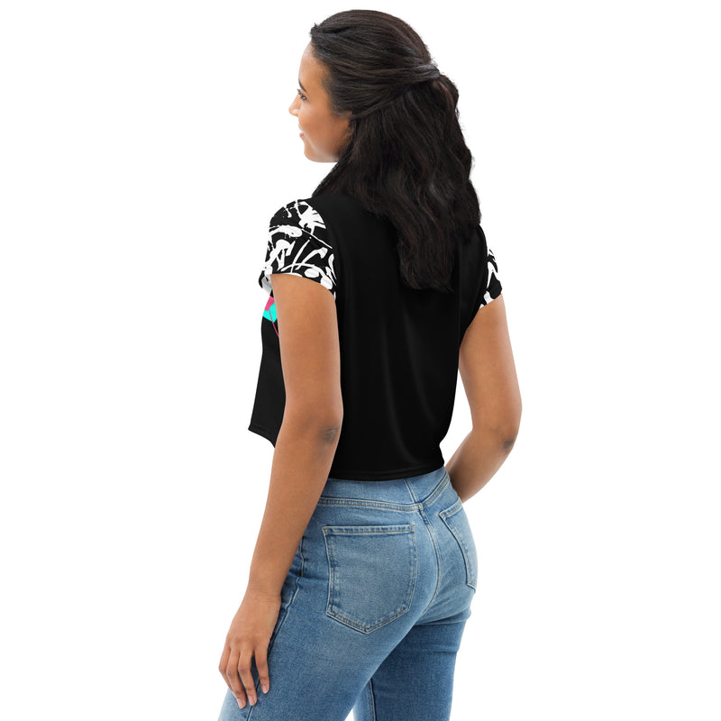 Latina Rocks-La Gata Sabrosa Crop Top