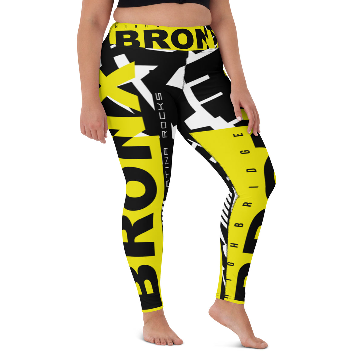 Latina Rocks Fashion Bronx Yoga Leggings