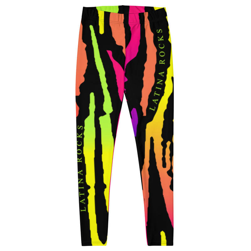 Latina Rocks Fashion Animal Print 80's Leggings